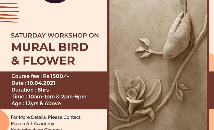 Flower & Bird Mural - 10.04.21