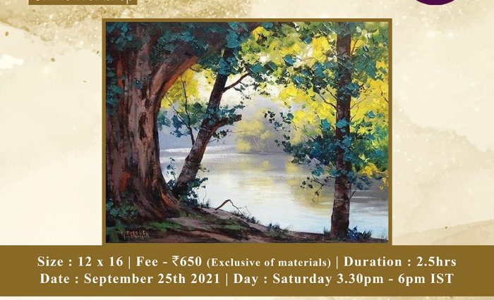 Landscape on canvas Sept 25-01