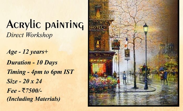 Acyrlic painting - 12th jan-01