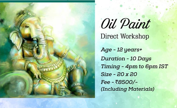 Oil painting - 12th jan-01