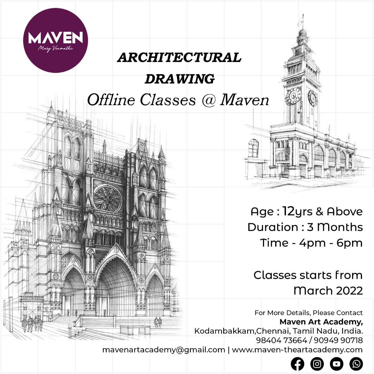 Architectural Drawing – Offline Class @ Maven – Maven