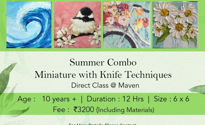 Summer Combo Knife techniques