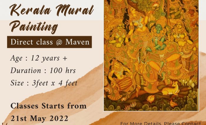 Kerala Mural 3ftx4ft