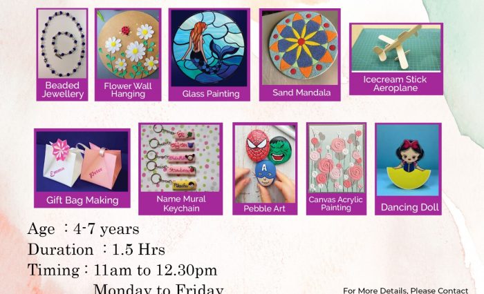 Toddler craft details