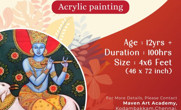 Acrylic painting class