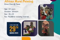 Afrrican mural painting