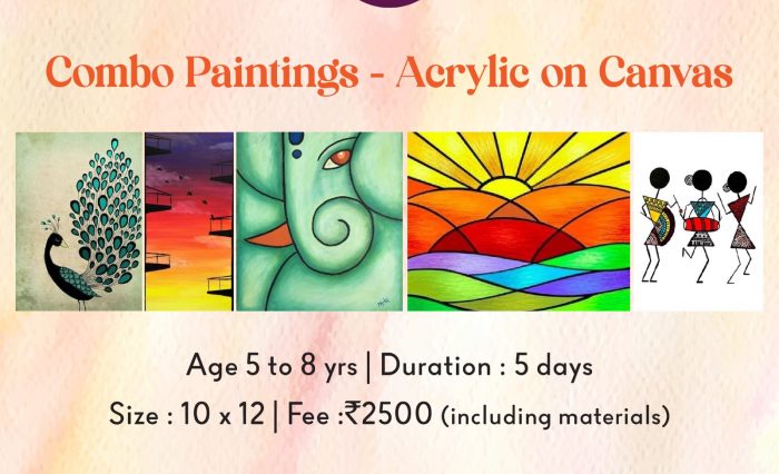 Combo Painting 5 to 8