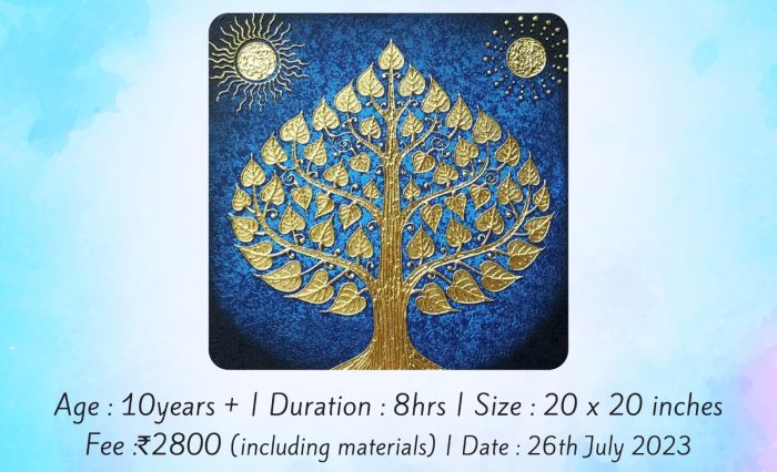 Gold Tree Painting