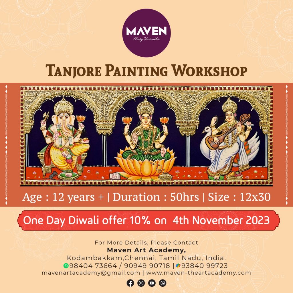 Tanjore Painting Diwali offer Maven
