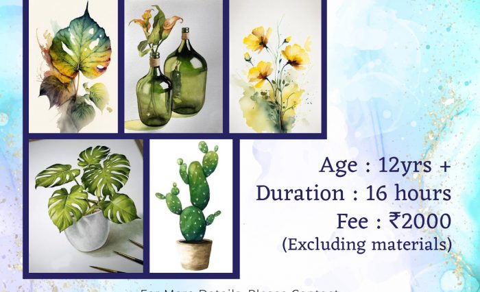 Online Water colour class